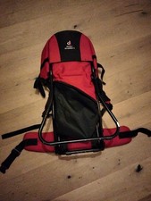 Deuter Kid Comfort 1 Kindertrage Kraxe Rot