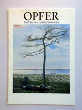 Opfer - Andrej Tarkowskij - Erland Josephson - Presseheft + 1 Pressefoto