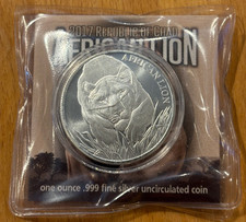 Silbermünze African Lion 2017
