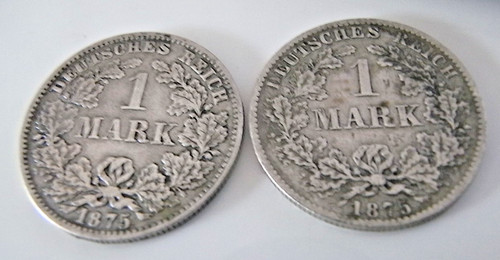 Deutsches reich mark - x, 1-