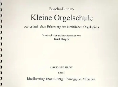 Kleine orgelschule zur - kleine,