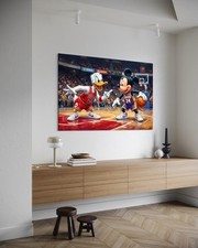 Donald Duck Leinwand Bild Pop