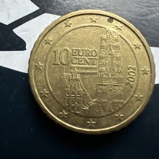 Austria 10 Euro Cent Münze