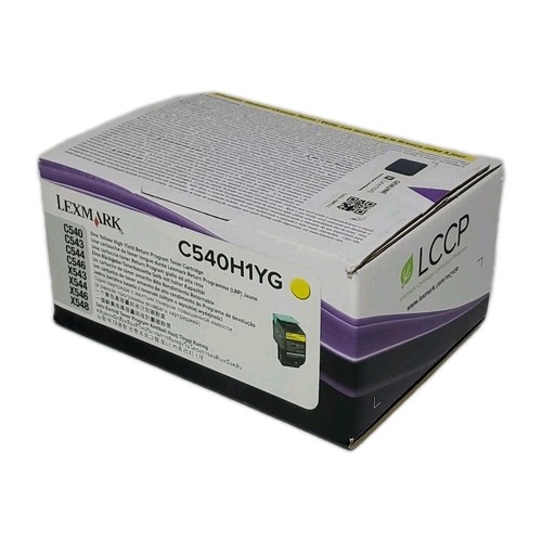 Original lexmark c540h1yg gelb - original,