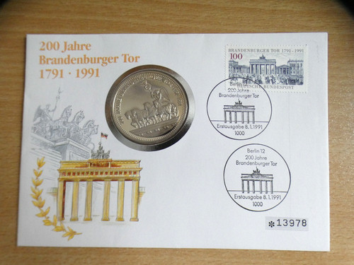 Brd numisbrief 200 jahre - numisbrief, "200