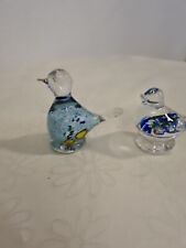 Glasfiguren Sammlung Vögel