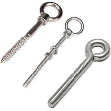 Augbolzen Ringschraube Hakenschraube Ösenschraube Edelstahl Holz Gewinde