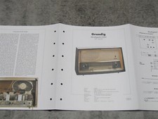 Schaltplan für Röhrenradio Radio Grundig Musikgerät 2260 von 1961 Rundfunkmuseum