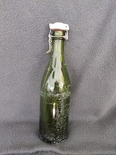 Eine Alte Antike Grüne Flasche