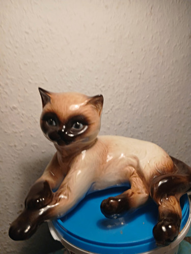 Goebel porzellanfigur katze - goebel,