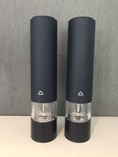 Elektrische Salz und Pfeffermühle Dunkelblau Gewürzmühle