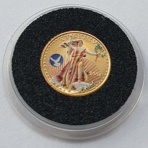 Usa gold eagle liberty lady - usa,
