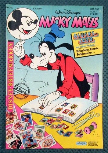 Micky maus 1989 heft - maus, vom