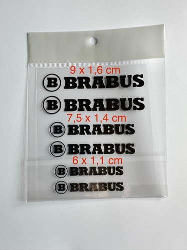 Brabus bremssattel sticker - bremssattel,