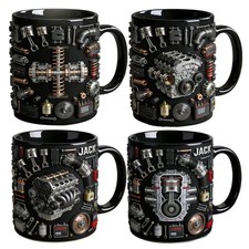 Keramik kaffeetassen vintage - kaffeetassen,