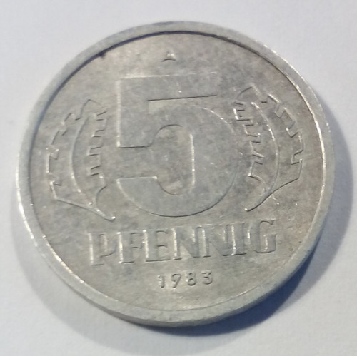 Münze ddr fünf 5 - münze,