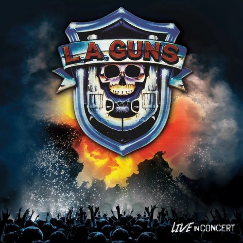 Guns live concert lp - l.a.guns, in