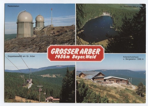Ansichtskarte großer arber - »,