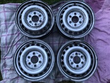 4x 16“ Stahlfelge Felge Mercedes-Benz Sprinter W906 6,5Jx16H2 ET62 A0014014802