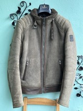 Belstaff Westlake 2.0 Gr. 48 „Salvia"Lammfell- Winterjacke shearling