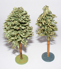 HO Papier Bäume Linde DDR Modelleisenbahn Masse Tier Indianer Ritter Figur DEKO