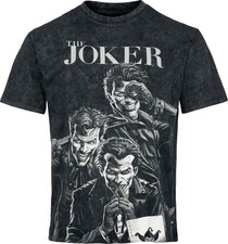 Batman T-Shirt Herren The Joker schwarz