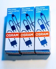 3x OSRAM HALOGEN FOTO OPTIK