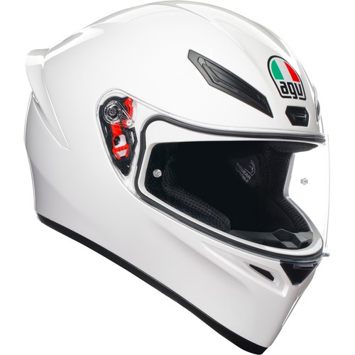 Agv solid gloss white - agv,