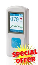 ✅ Mobiles EKG Messgerät Monitor tragbar Herzrhythmus Herzfrequenz App BLUETOOTH