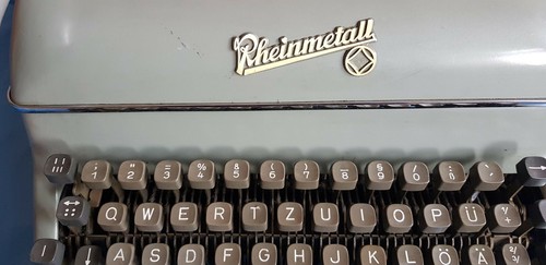 Schreibmaschine rheinmetall - schreibmaschine,