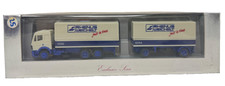 herpa MB SK 88 1735 Planenhängerzug "Rhenus Weichelt - Just in time"  HO H0 1:87