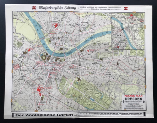 Pharus plan dresden - dresden,, großes