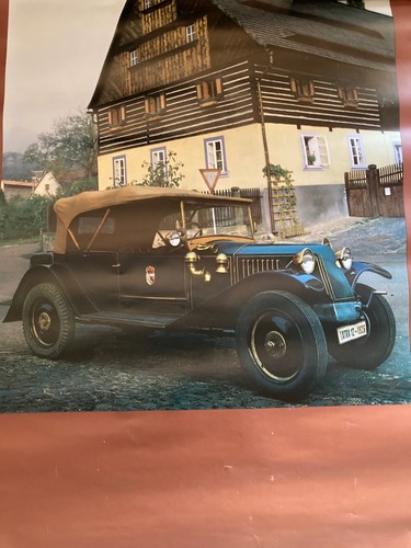 Ddr plakat tatra oldtimer - plakat,