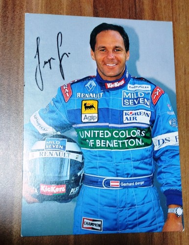 Autogrammkarte gerhard - ,