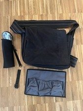 Wickeltasche Lässig, Schwarz, Gebraucht