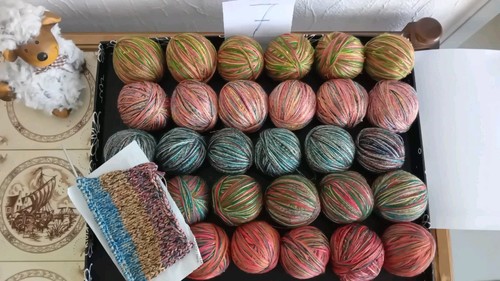Wolle garnpaket 900 gr - 900,