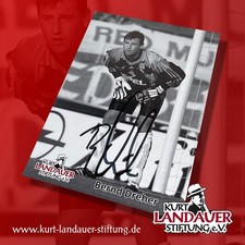 Autogrammkarte Bernd Dreher -