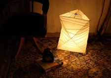 Isamu Noguchi Akari 26N Standlampe Washi Papier Lampenschirm OZEKI Japan