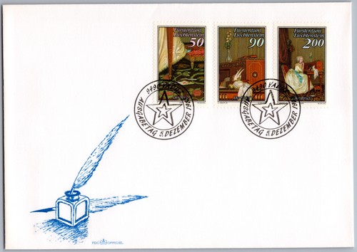 Liechtenstein fdc vaduz 1981 - vaduz,