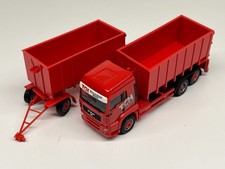 TCH MAN Abrollmulden HZ Herpa , gebraucht 1356