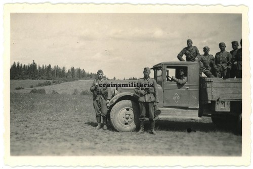 Orig foto soldaten mit - orig.,