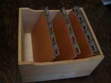 Holzkarteikasten mit Durable