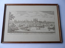 Speyer Kupferstich im Rahmen (f645)