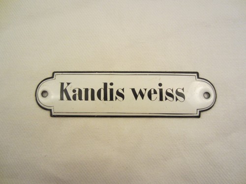 Email metall schild kandis - email,
