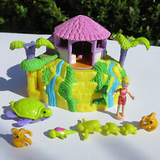 Mini Polly Pocket Tropical Pets ?% Komplett ? Papagei Turtles Koalas Bluebird