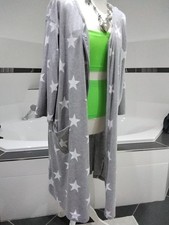 VIENETTA GR 4XL / LEICHTER BADEMANTEL  SAUNAMANTEL  MORGENMANTEL ,REIßVERSCHLUSS