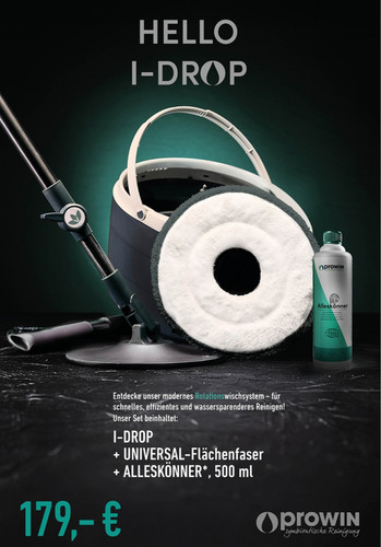 Prowin drop wischmop - i-drop, set