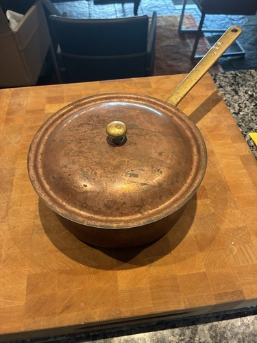 Kupfertopf mit deckel - kupfertopf, cm