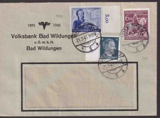 DEUTSCHES REICH, Mi.  888, 907, 783, Bad Wildungen/OWS, 21.3.45