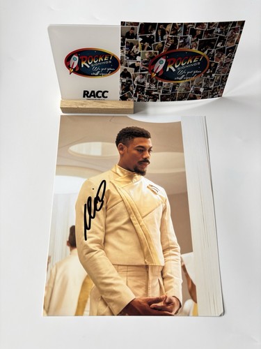 Aaron pierre person signed - aaron,